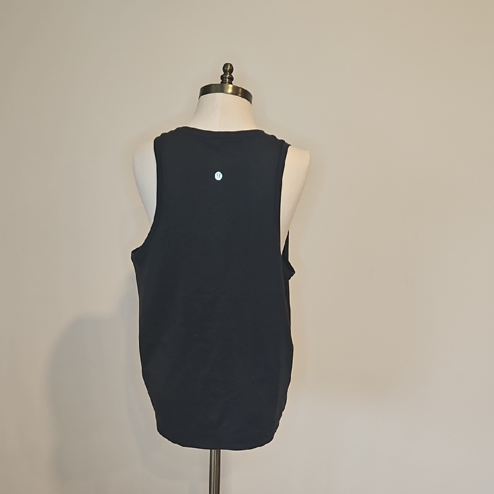 Lululemon Black Sleeveless  Relaxed Swiftly Tank Top - Picture 3 of 3